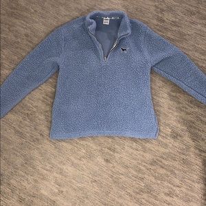 Victorious Secret PINK Blue Sherpa Jacket Small